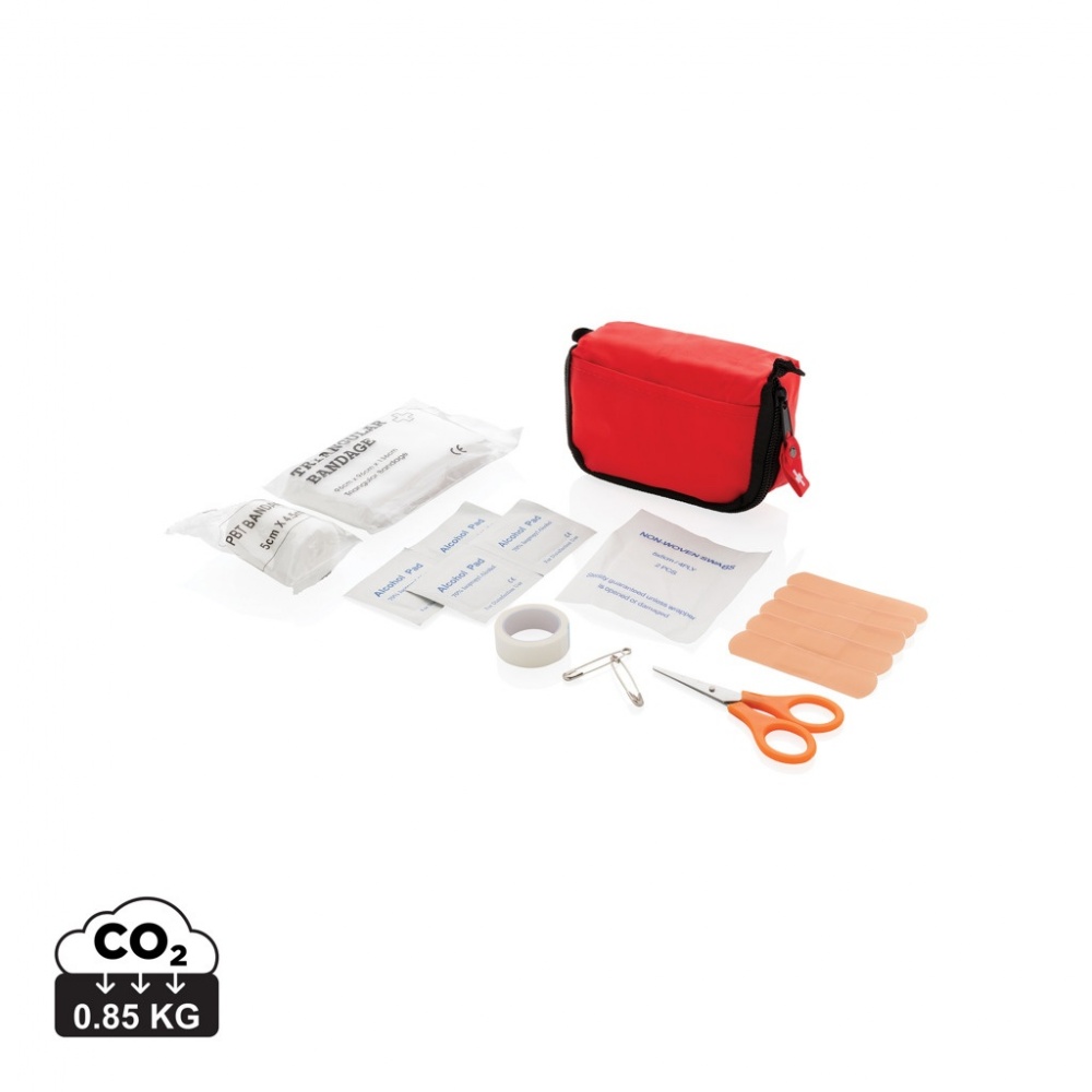 Logotrade advertising products photo of: First aid set in pouch