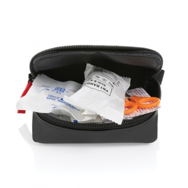 Logotrade promotional giveaways photo of: RCS recycled nubuck PU pouch first aid set mailable