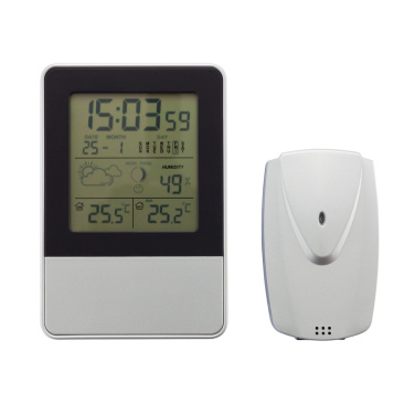 Logo trade business gift photo of: Indoor/outdoor weather station