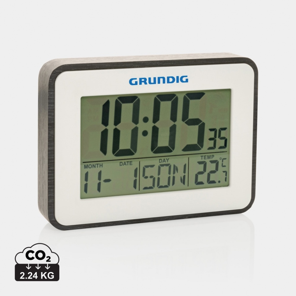 Logotrade promotional giveaway image of: Grundig weatherstation alarm and calendar