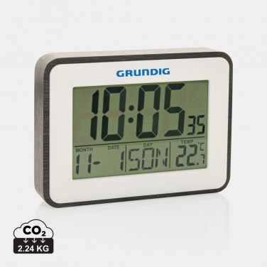 Logotrade promotional giveaways photo of: Grundig weatherstation alarm and calendar