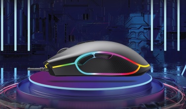 Logo trade corporate gifts image of: RGB gaming mouse