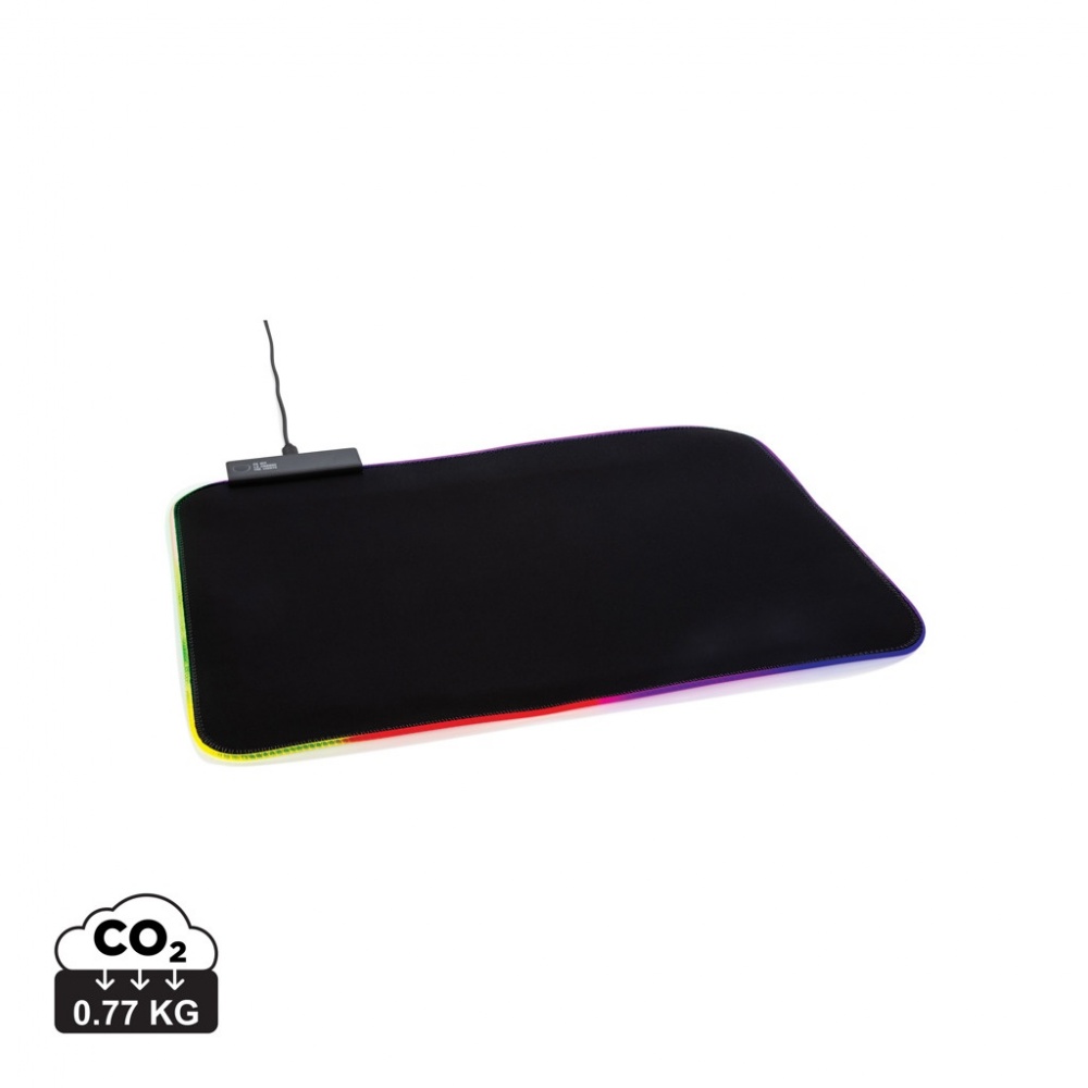 Logotrade promotional item image of: RGB gaming mousepad