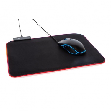 Logo trade promotional merchandise image of: RGB gaming mousepad