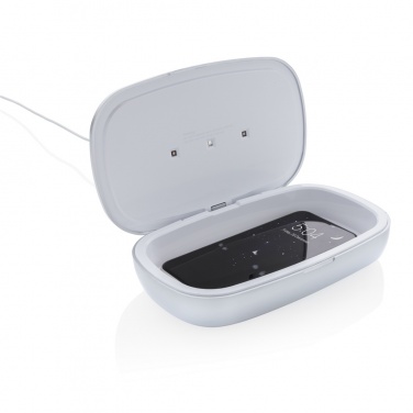 Logo trade promotional giveaway photo of: Rena UV-C steriliser box with 5W wireless charger