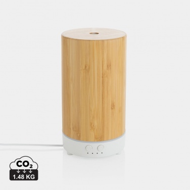 Logotrade corporate gift picture of: RCS recycled plastic and bamboo aroma diffuser