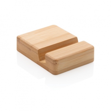 Logo trade promotional merchandise photo of: Bamboo phone stand XD