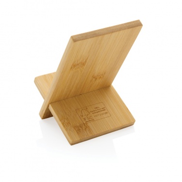 Logotrade promotional gifts photo of: Bamboo phone stand in kraft box