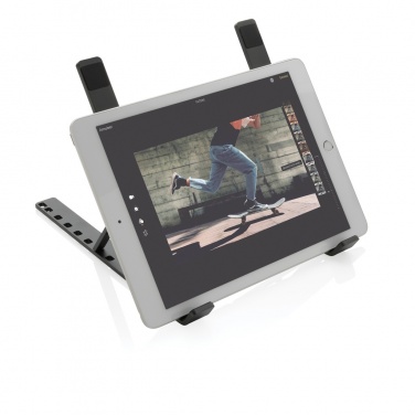 Logotrade promotional merchandise image of: Terra RCS recycled aluminium universal laptop/tablet stand