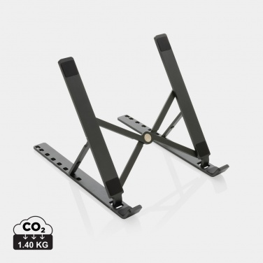 Logotrade promotional products photo of: Terra RCS recycled aluminium universal laptop/tablet stand