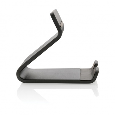 Logo trade promotional giveaway photo of: Terra RCS recycled aluminium tablet & phone stand