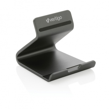 Logo trade business gift photo of: Terra RCS recycled aluminium tablet & phone stand