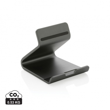 Logo trade promotional merchandise picture of: Terra RCS recycled aluminium tablet & phone stand