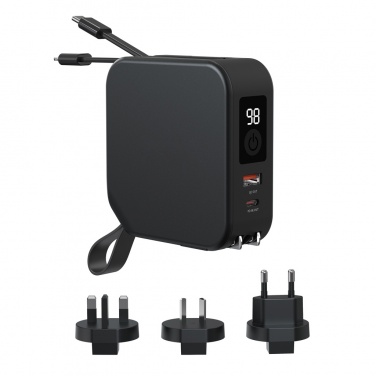 Logotrade promotional merchandise picture of: Urban Vitamin Saratoga 5 in 1 universal charger