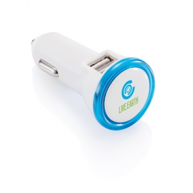 Logotrade promotional gift picture of: Powerful dual port car charger