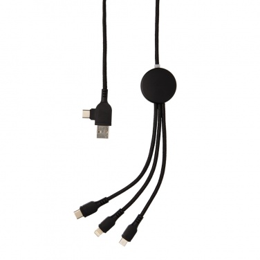 Logotrade corporate gift picture of: Light up logo 6-in-1 cable