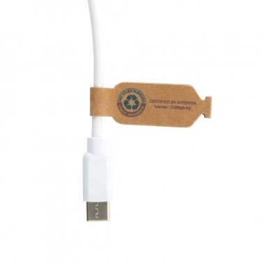 Logotrade promotional giveaways photo of: RCS recycled plastic Ontario 6-in-1 cable