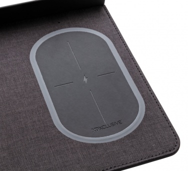 Logo trade advertising products image of: Air mousepad with 5W wireless charging and USB