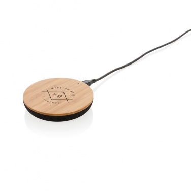 Logotrade promotional giveaway picture of: Bamboo X 5W wireless charger