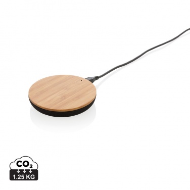 Logotrade promotional giveaway picture of: Bamboo X 5W wireless charger