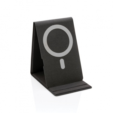 Logotrade promotional giveaway image of: Artic Magnetic 10W wireless charging phone stand