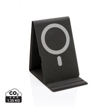 Logotrade promotional gift image of: Artic Magnetic 10W wireless charging phone stand