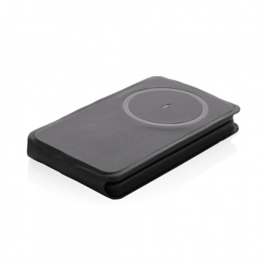 Logo trade promotional giveaways image of: Swiss Peak RCS rPU 15W  3-in-1 magnetic wireless charger