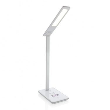 Logo trade promotional giveaways image of: 5W Wireless Charging Desk Lamp