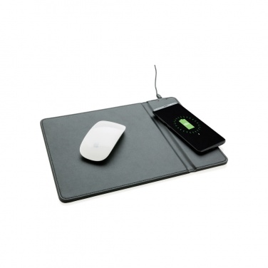 Logotrade promotional giveaway picture of: Mousepad with 5W wireless charging