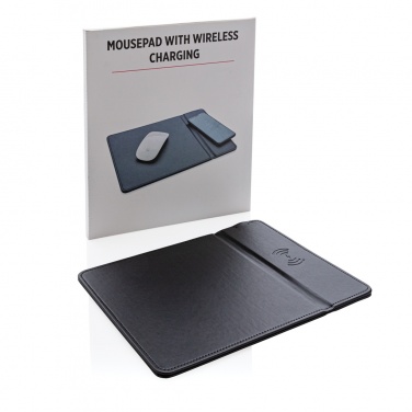 Logo trade corporate gift photo of: Mousepad with 5W wireless charging