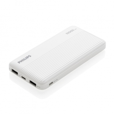 Logotrade corporate gifts photo of: Philips 10.000 mAh slim powerbank