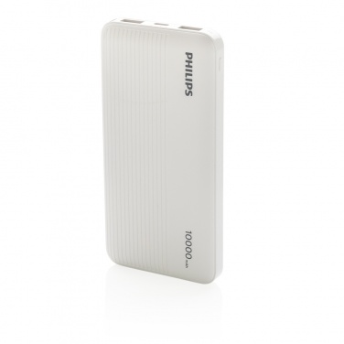 Logotrade promotional giveaway image of: Philips 10.000 mAh slim powerbank