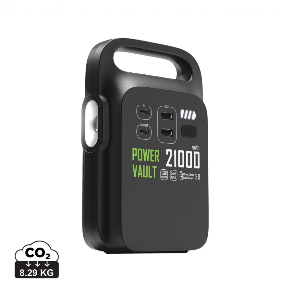 Logotrade business gifts photo of: Power Vault RCS rplastic 21000 mAh portable power station