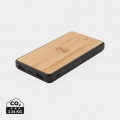 RCS recycled plastic 8000 mAh Wireless Powerbank, brown