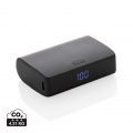 FlashCharge RCS rplastic 10000 mah fast charge powerbank, black