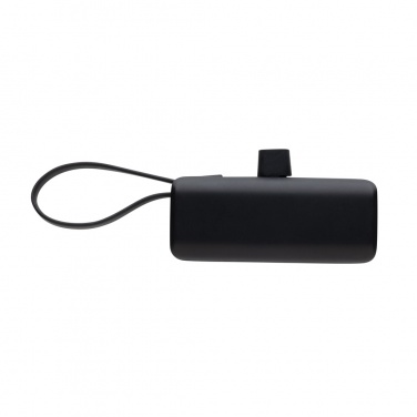 Logo trade corporate gifts image of: Powerlink RCS rplastic 3000 mAh powerbank iOS connector