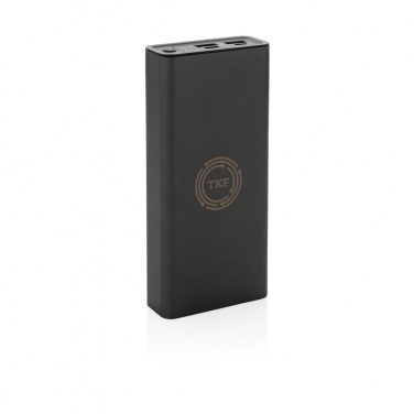 Logotrade business gift image of: Terra RCS recycled 20W aluminium powerbank 20.000 mAh