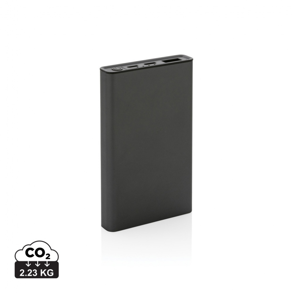 Logotrade business gifts photo of: Terra RCS recycled aluminium powerbank 5.000 mAh