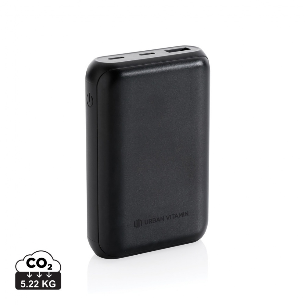 Logo trade promotional items picture of: Urban Vitamin Alameda 10.000 mAh 18W PD powerbank