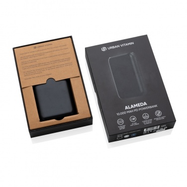 Logotrade promotional giveaway picture of: Urban Vitamin Alameda 10.000 mAh 18W PD powerbank