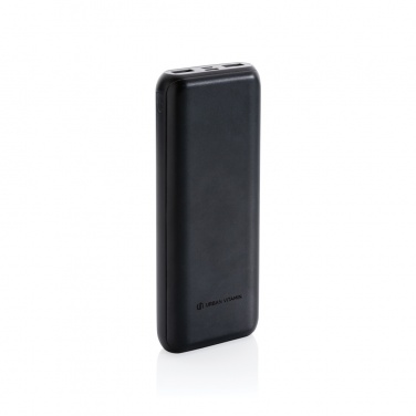 Logo trade business gift photo of: Urban Vitamin Pasadena 20.000 mAh 18W PD powerbank