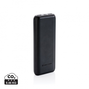 Logotrade promotional merchandise image of: Urban Vitamin Pasadena 20.000 mAh 18W PD powerbank