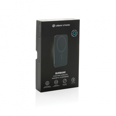 Logotrade promotional gift picture of: Urban Vitamin Burbank RCS plastic/alu  3000 mah powerbank