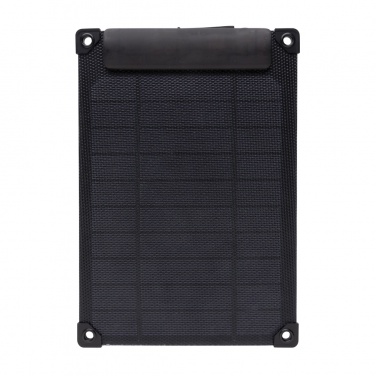 Logo trade business gifts image of: Solarpulse rplastic portable solar panel 5W