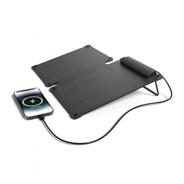 Logo trade promotional merchandise photo of: Solarpulse rplastic portable Solar panel 10W