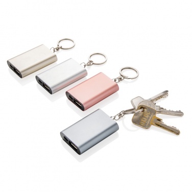 Logotrade advertising product picture of: 1.000 mAh keychain powerbank