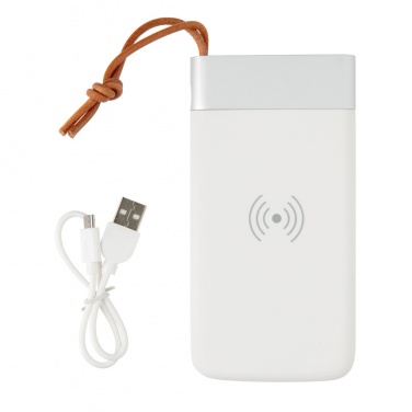 Logotrade corporate gift image of: Aria 8.000 mAh 5W wireless charging powerbank