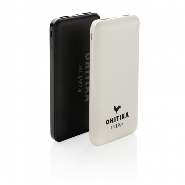 Logo trade promotional merchandise photo of: High Density 10.000 mAh Pocket Powerbank