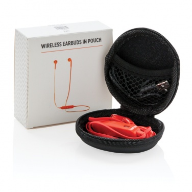 Logotrade promotional products photo of: Wireless earbuds in pouch