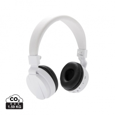 Logo trade promotional merchandise image of: Foldable wireless headphone